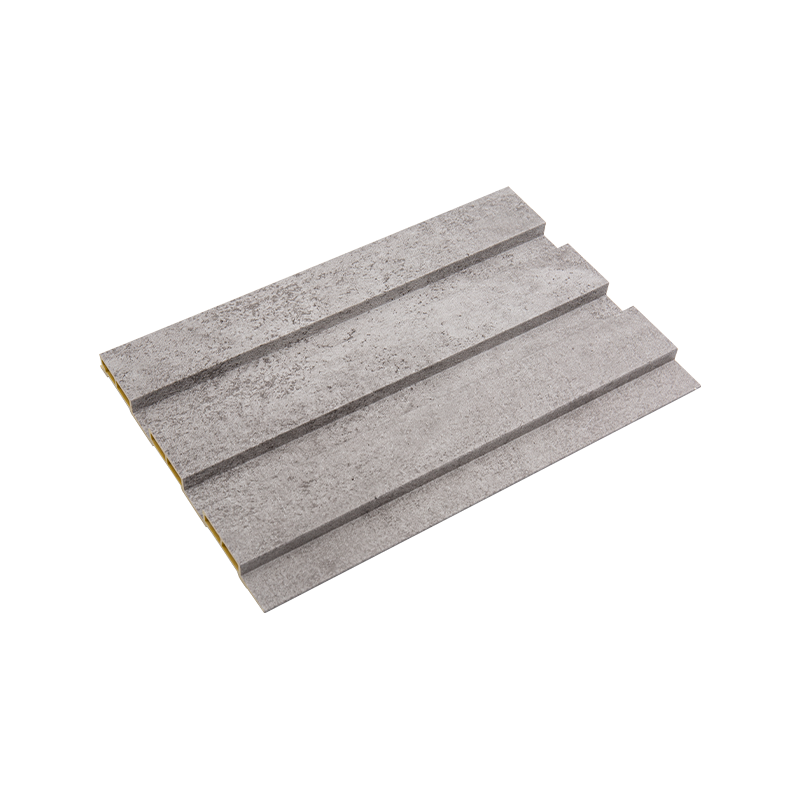 İyi Yapılmış 3d Yivli Ahşap-Plastik Duvar Paneli