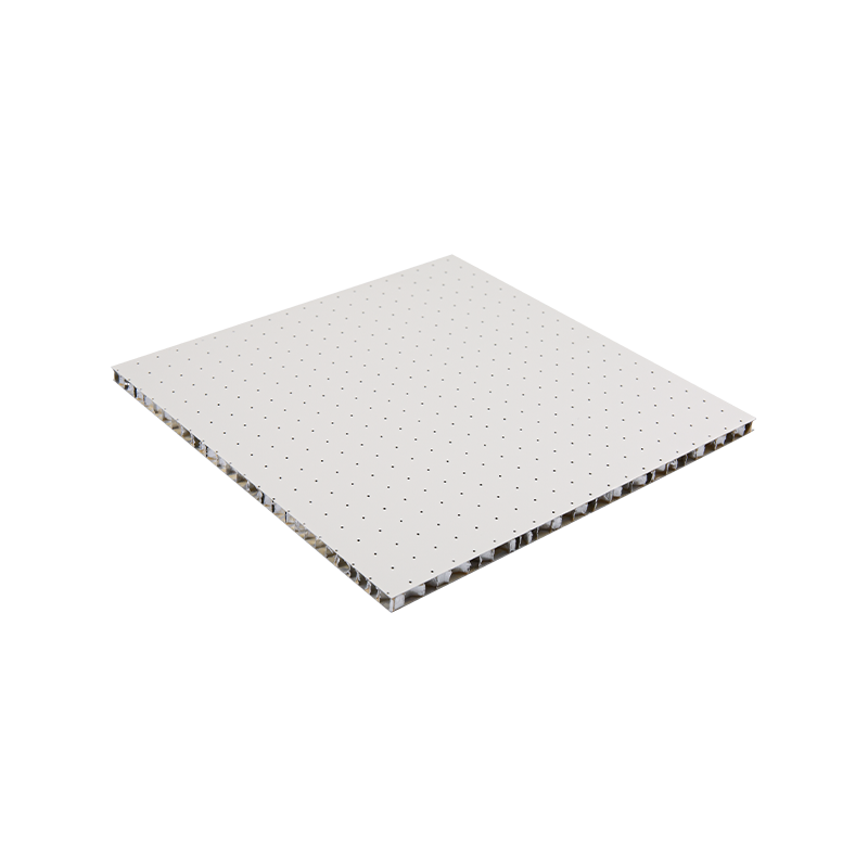 Ses Emici Nefes Alabilen Sağlam Yapı Delikli Petek Paneller